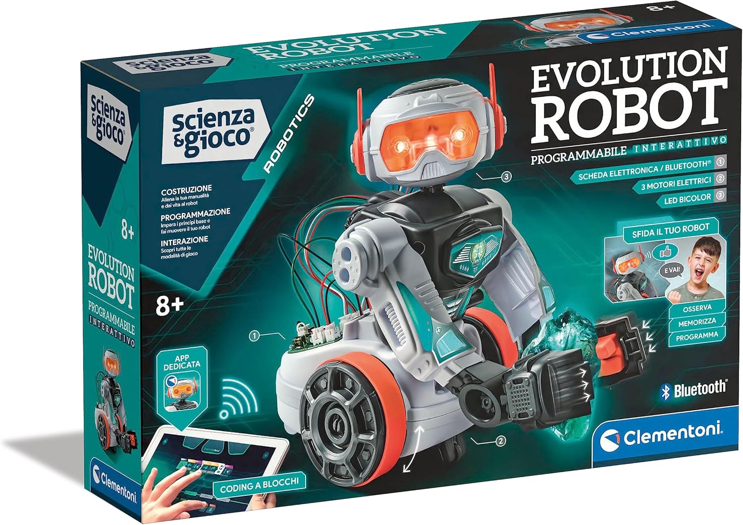 Clementoni Evolution Robot 2.0 per Bambini 8+ Anni